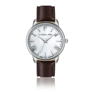 Relógio de cabedal para mulheres Isabella Ford Serenity image-0