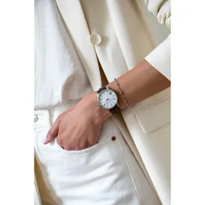 Relógio de cabedal para mulheres Isabella Ford Serenity image-1