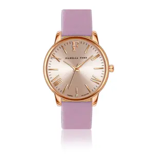 Leather watch woman Isabella Ford Scarlett image-0