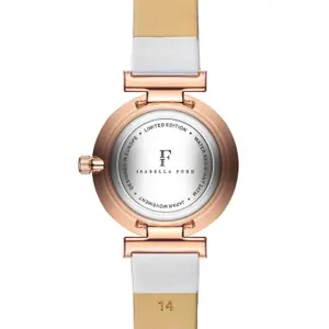 Relógio de cabedal para mulheres Isabella Ford Portia image-1