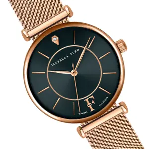Relógio de malha feminina Isabella Ford Portia image-3