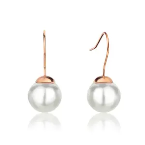 Pendientes de gancho para mujer Isabella Ford Daphne Pearl image-0