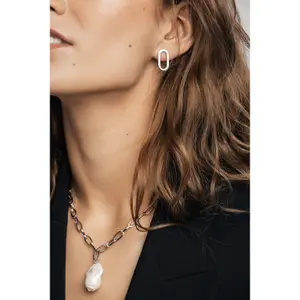 Stud earrings woman Isabella Ford Emma image-1