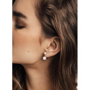 Ensemble collier et boucles d'oreilles femme Isabella Ford Morgan Pearl image-1