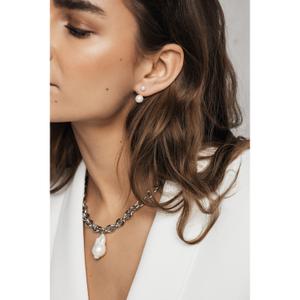 Damski zestaw naszyjnik i kolczyki Isabella Ford Morgan Pearl image-1