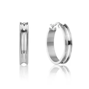 Boucles d'oreilles créoles femme Isabella Ford Harriet image-0