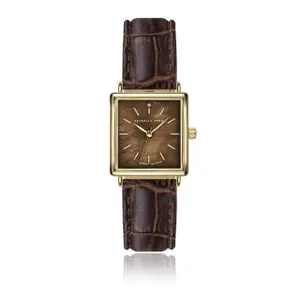 Crocodile leather watch for women Isabella Ford Marie Rose image-0