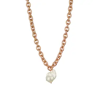 Women's necklace Isabella Ford Chloe White Pearl image-0