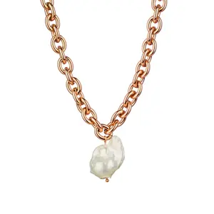 Women's necklace Isabella Ford Chloe White Pearl image-2