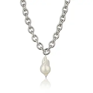 Women's necklace Isabella Ford Chloe White Pearl image-2