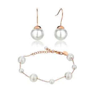 Armband och örhängen för kvinnor Isabella Ford Linda Pearl image-0