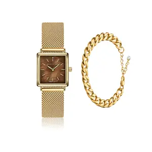Women's watch and bracelet Isabella Ford Marie Rose