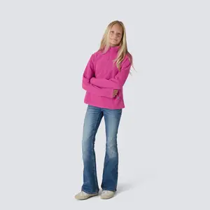 Children's 1/2 zip fleece Isbjörn of Sweden Cloud image-4