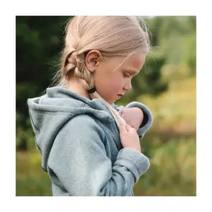 Baby hooded fleece Isbjörn of Sweden Shaun image-1