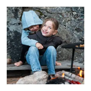 Children's hooded fleece Isbjörn of Sweden Shaun image-1