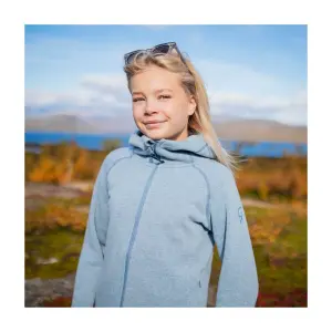 Children's Wool Hooded Fleece Isbjörn of Sweden Shaun image-1