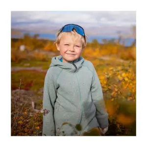 Children's Wool Hooded Fleece Isbjörn of Sweden Shaun image-1