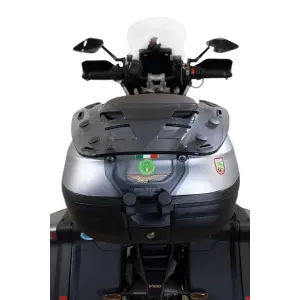 Pannier rack for original top case in plexiglass Isotta V 100 Mandello S 1000 image-2