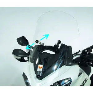 Parabrisas alto de moto protección Isotta Ducati Multistrada 1200 image-0