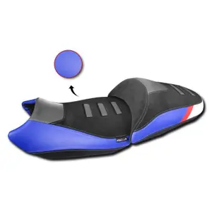 Lowered front motorcycle seat with prostate channel Isotta BMW R 1300 GS 2023> image-0