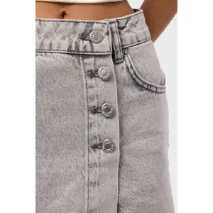 Jeanskjol för kvinnor It's Basic image-3