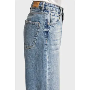 Women's High-Waisted Straight Jeans It's Basic Emma image-4
