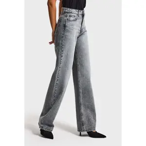 Rechtdoor Jeans Middelhoge Taille Dames It's Basic Emma image-2
