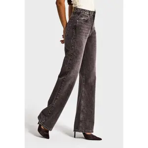 Jeans Straight mittlere Taille Damen It's Basic Emma image-3