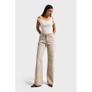 Women's Mid-Rise Straight Jeans It's Basic Emma image-1