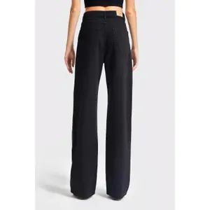 Hoge taille rechte jeans dames It's Basic Emma Rhinestone image-2