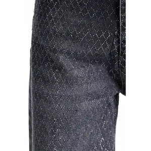 Hoge taille rechte jeans dames It's Basic Emma Rhinestone image-4