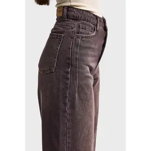 High Waisted Wide Leg Jeans Women It's Basic Olea image-4