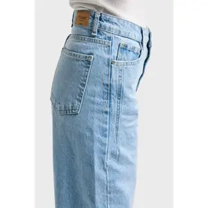 High Waisted Wide Leg Jeans Women It's Basic Olea image-4