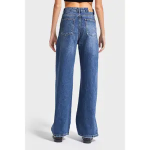 Hoge Taille Wide Leg Jeans Dames It's Basic Olea image-2
