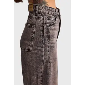 Hoge Taille Wide Leg Jeans Dames It's Basic Olea image-4