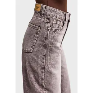 High Waisted Wide Leg Jeans Women It's Basic Olea image-4