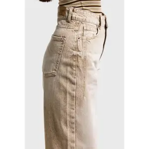High Waisted Wide Leg Jeans Women It's Basic Olea image-4