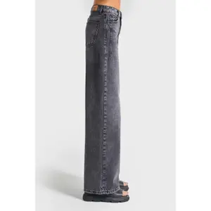 Hoge Taille Wide Leg Jeans Dames It's Basic Olea image-3