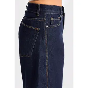 Tapered Jeans tidlös midjeshigh dam It's Basic Skater image-4