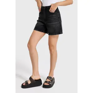 Short en jean femme It's Basic image-3