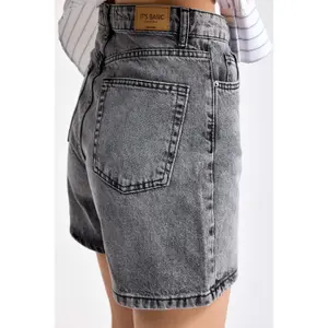 Short en jean femme It's Basic image-4