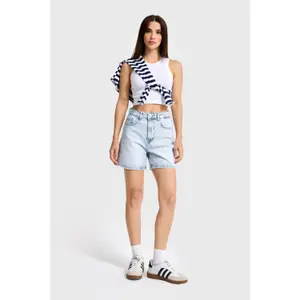 Short en jean femme It's Basic image-3