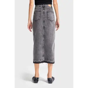 Dames spijkerrok It's Basic taille mi-hautei image-1