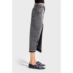 Dames spijkerrok It's Basic taille mi-hautei image-2