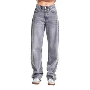 High-Waisted Loose Jeans for Women It's Basic Sofia image-0