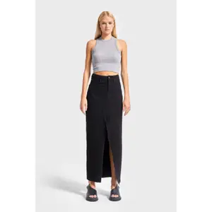 Dames spijkerrok It's Basic taille mi-hautei image-3