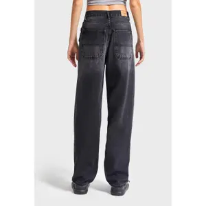 Women's Mid-Rise Straight Jeans It's Basic Nora Skater image-2