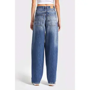 Women's Mid-Rise Straight Jeans It's Basic Nora Skater image-2