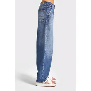 Women's Mid-Rise Straight Jeans It's Basic Nora Skater image-3