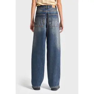 Women's Mid-Rise Straight Jeans It's Basic Nora Skater image-2